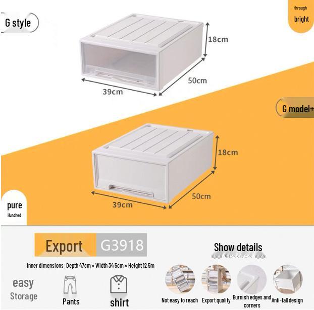 Best-Selling Plastic Drawer Organizer for Home Cabinets