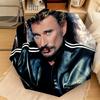 French legendary rock singer and actor Johnny Hallyday umbrella is suitable for all seasons, including home travel and outdoor activities Y1