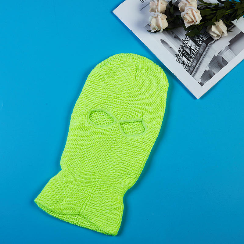 Thermal Knitted Balaclava Full Face Mask Open-Hole for Cold Weather Winter Outdoor Windproof Ski Mask for Men Women
