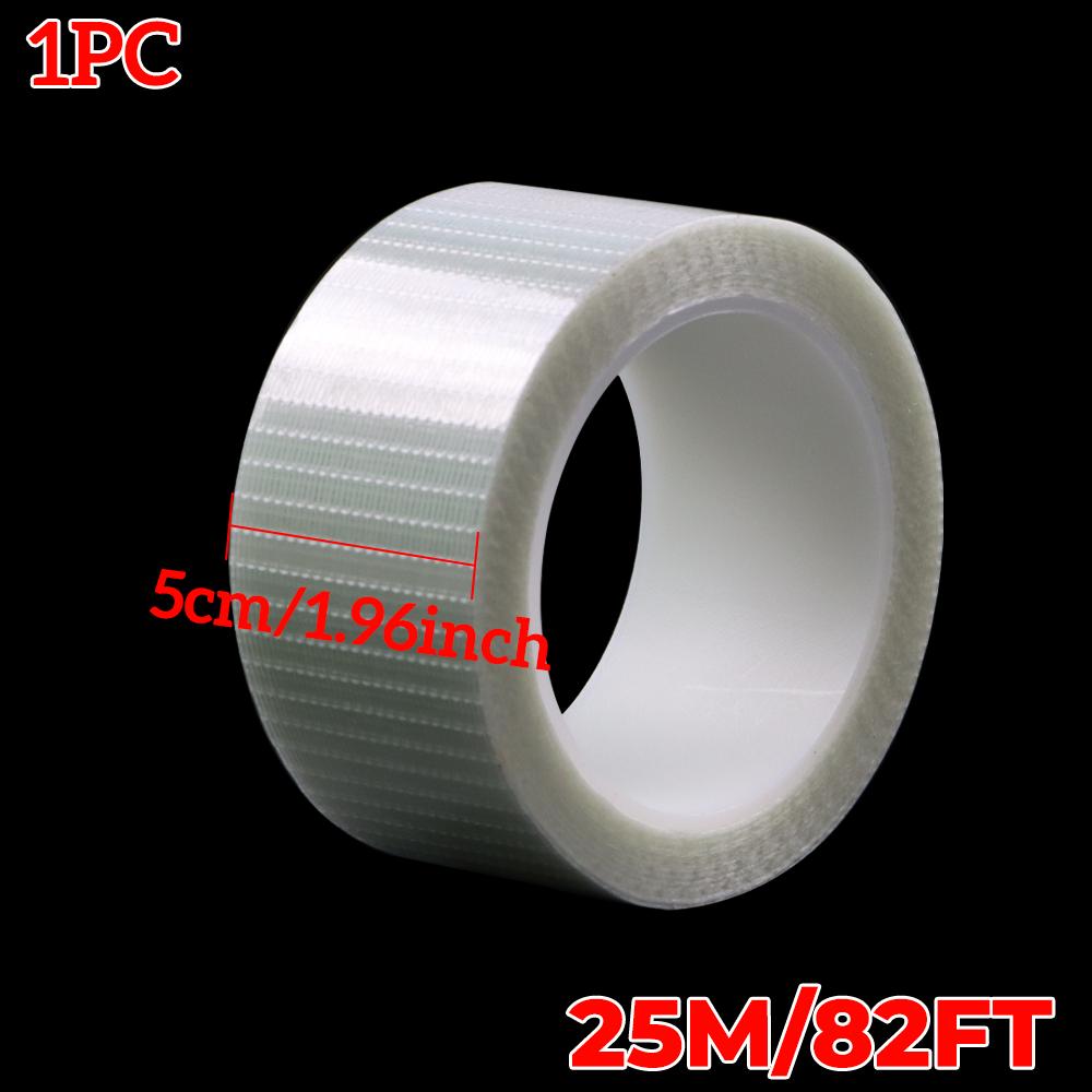 Grid Fiber Tape Toy Airplane Model Super Strong Mesh Single-Sided Tape Wear-Resistant Glass Fiber Strong Reinforced tape