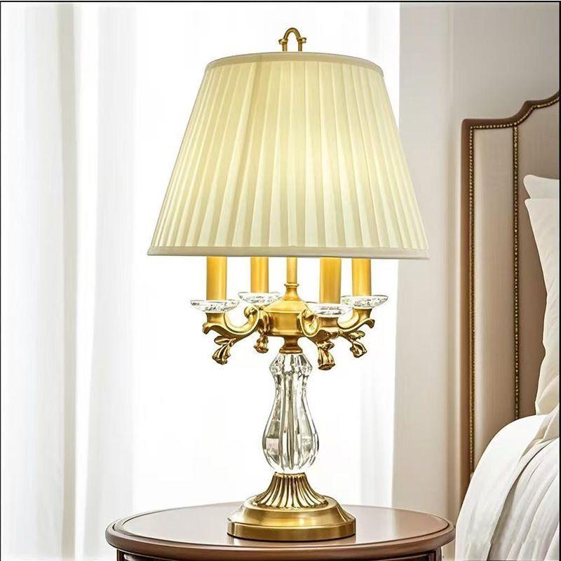 High Quality Luxury Fashion Black Crystal Table/Floor Lamp Bedroom Bedside Lamps Brief Modern Decoration Table Lamp