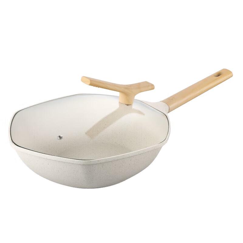 Cartermark Maple Series Aluminum Alloy Wok Frying Pan