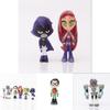 Adorable Teen Titans Go Figure Set Featuring Robin Raven Beast Boy And Starfire
