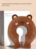 U-Shaped Hot Water Bottle, Cartoon Cute Design, Neck and Shoulder Warmer, Cervical Spine Heat Therapy, Warm Water Bag for Neck, Removable and Washable