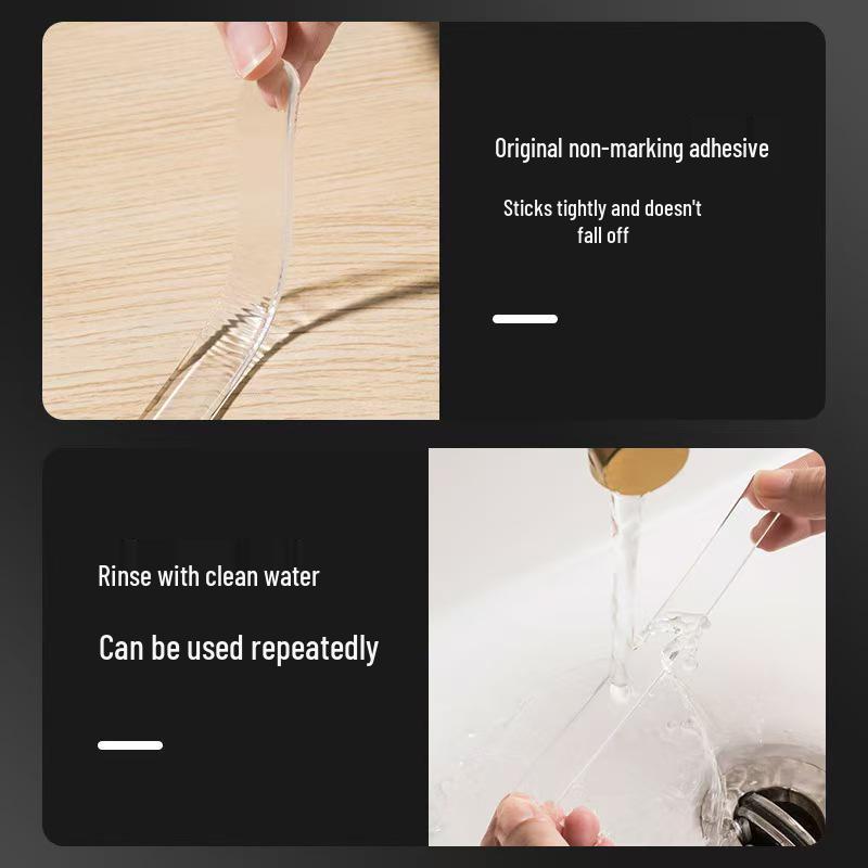 Silicone Transparent Anti-Collision Strip for Refrigerator, Furniture, and Wall Corners
