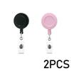 Id Badge Holder Retractable Badge Holder Retractable Id Pendant Badge Roulette Holder for Id Card Portagafetes