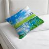 FFrutiger Aero Art Decorative Square Pillow Cover Soft  Comfortable Pillow Case Sofa Bed Home Decoration