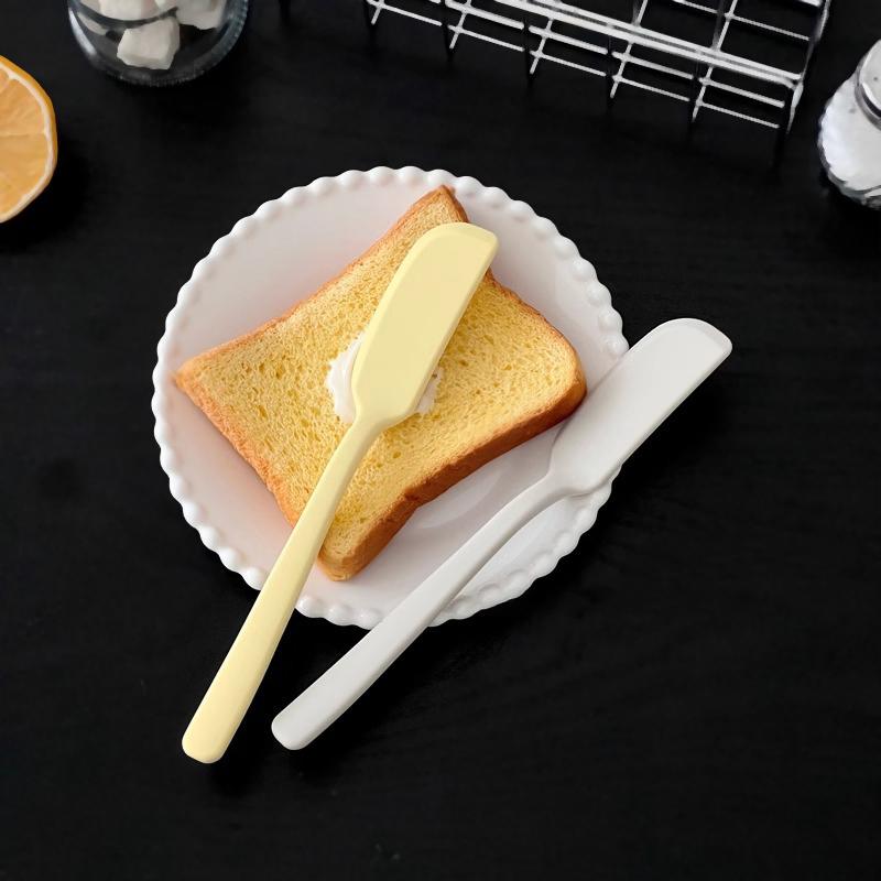 Butter Knife Cheese Cutter Silicone Cheese Dessert Knife Cream Whipped Cream Bread Jam Tools Kitchen Gadget Knives