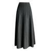 Thickened Modal Knit Skirt Women's Winter Korean Version High-waisted A-line Skirt Woolen Long Skirt