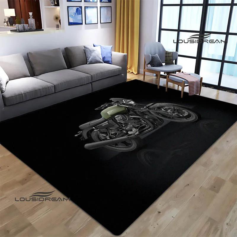 

3D Guzzi motorcycle Printed Carpet Non-slip carpet Fashion yoga mat carpets for bed room outdoor rug bedroom decor birthday gift 40x60cm