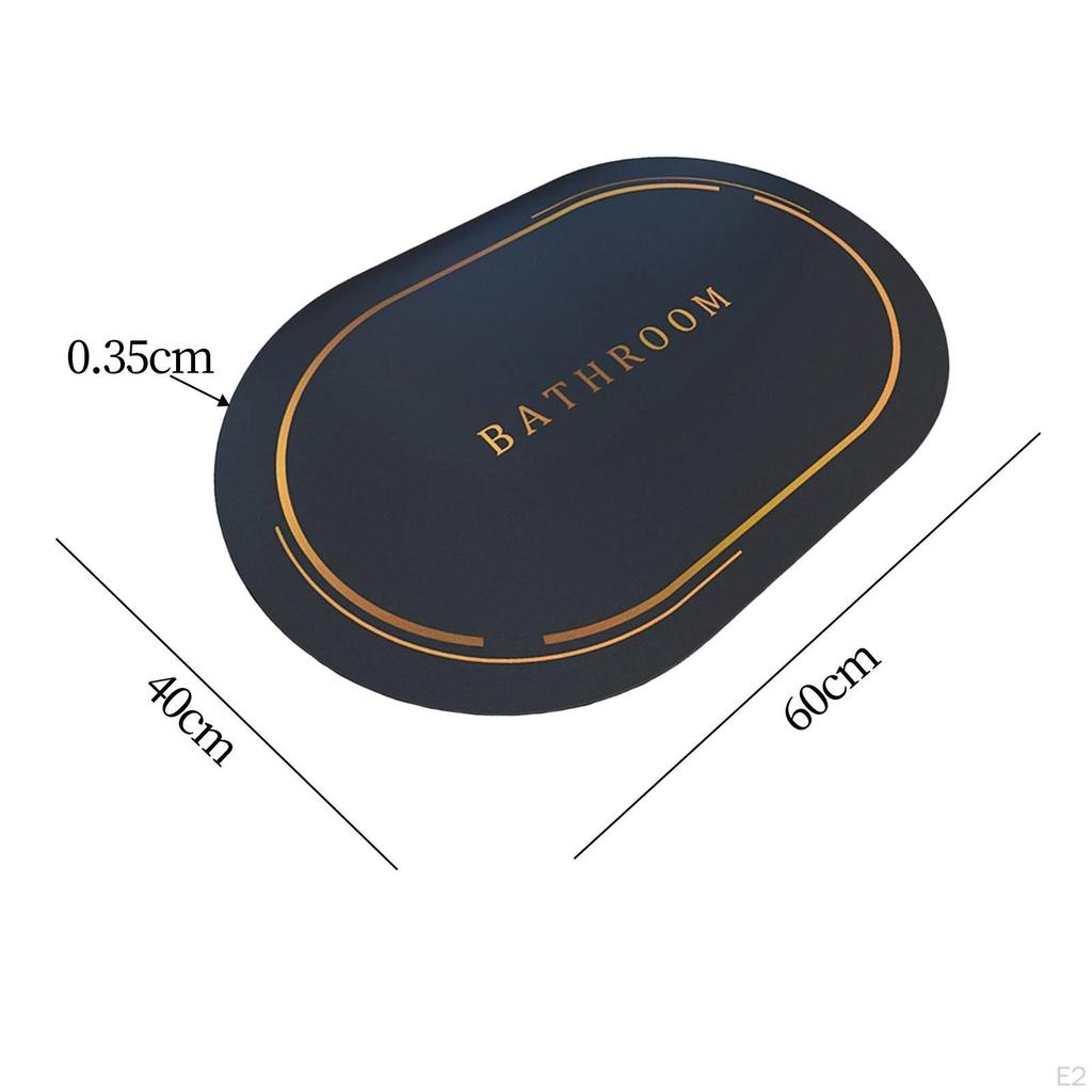 Absorbent Bathroom Mat for Kitchen and Bath