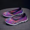 Large Size New Handwoven Shoes Hollow Lightweight Flat Shoes Casual Shoes Cover Feet