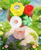 Automatic Flower Bubble Machine with Lights - Cute and Exquisite Children's Toy Gift