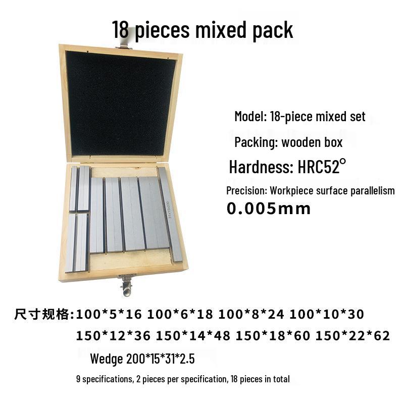 Parallel Shim Plate Set for Precision Milling Vise
