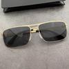 Non-polarized Vintage FULL Fram Square Sunglasses Women Men Sunscreen Driving Eyeglasses