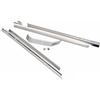 Chrome Front Frame Down Tube Covers for Harley Softail Fatboy Heritage Springer Deluxe FLSTN FLSTF FLST