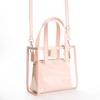 Pvc Single Shoulder Bag With Matte Finish For Daily Casual Use