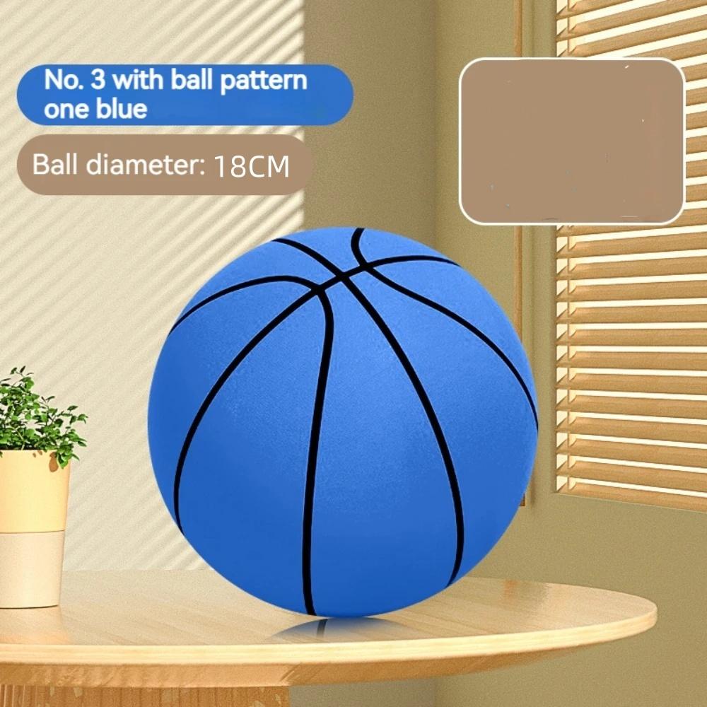 

Silent Foam Basketball Cloth Wrapped Sensory Ball For Kids Indoor Play Motor Skills Safe Toy Fitness