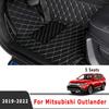 Car Floor Mats For Mitsubishi Outlander     (5 Seater) Carpets  Cover Interior Auto Accessories Waterproof