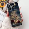4G Clear For Realme Note 60 Case RMX3933 Luxury Butterfly Love Flowers Cool Lion Painted Phone Case For Realme Note 60X RMX3938