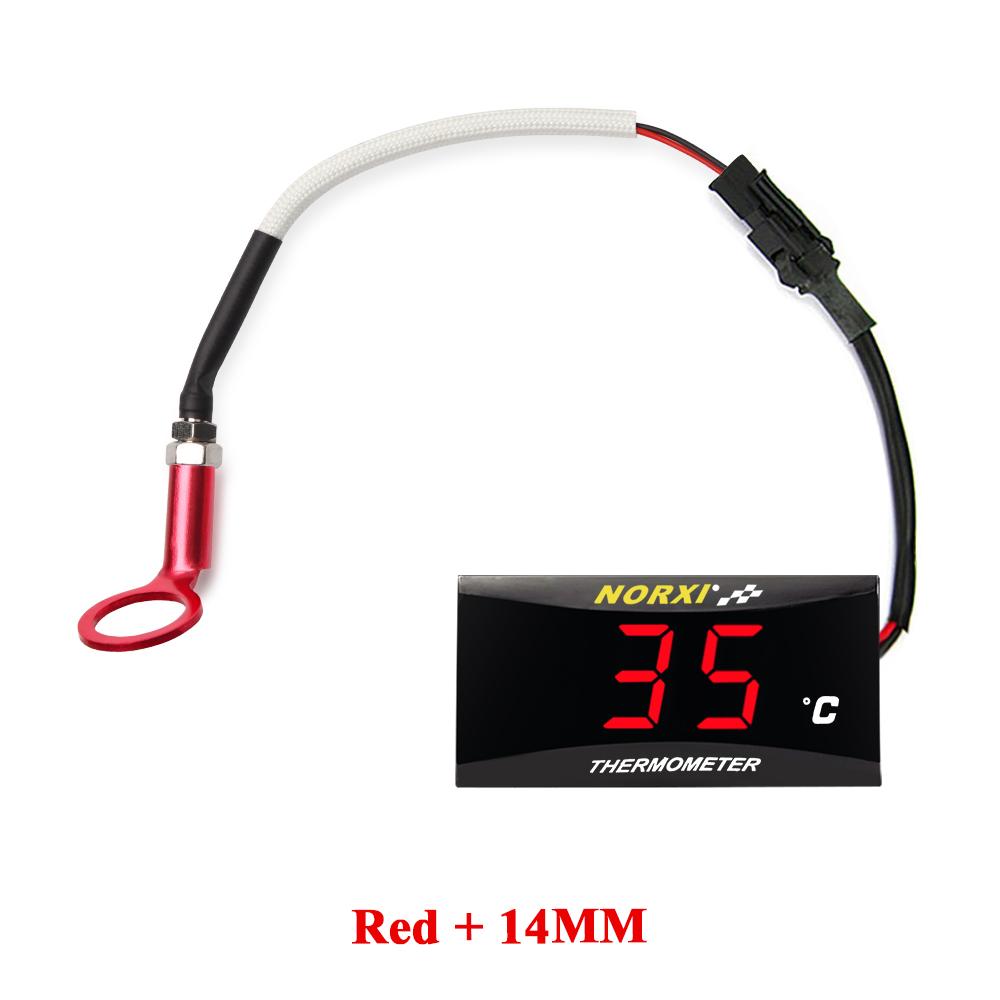 motorcycle cylinder head temperature sensor norxi mini square digital instrument humidity for nmax125 motorcycle