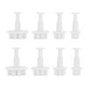 8pcs 8 Petals Shape Fondant Cutter Mold PP Biscuit Cutter Mold Cake Decorating Mold  Summer Baking