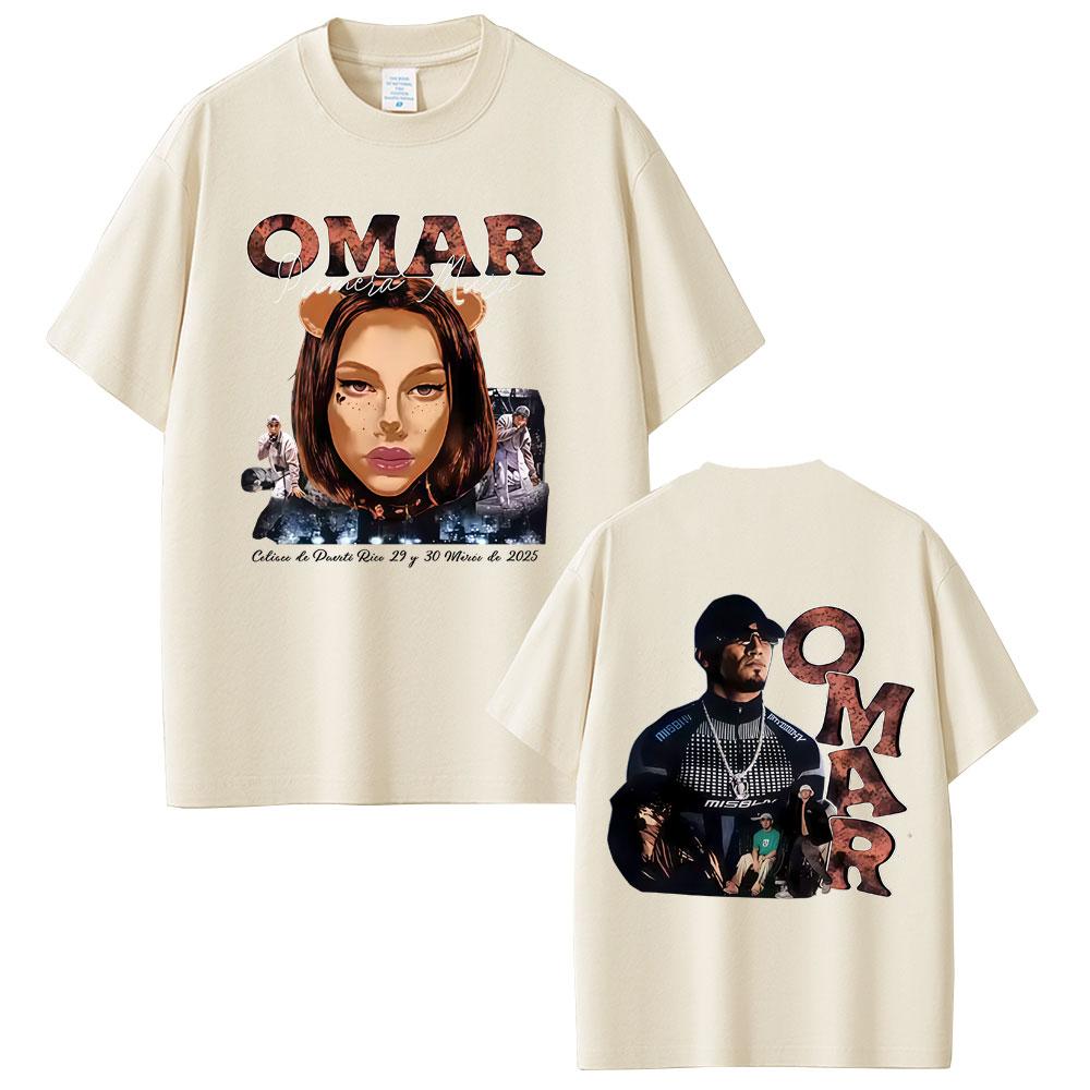 Rapper Omar Courtz Primera Musa T Shirt Men Women Hip Hop Fashion Street Vintage Tshirt Mens Casual Cotton Crewneck Tshirts
