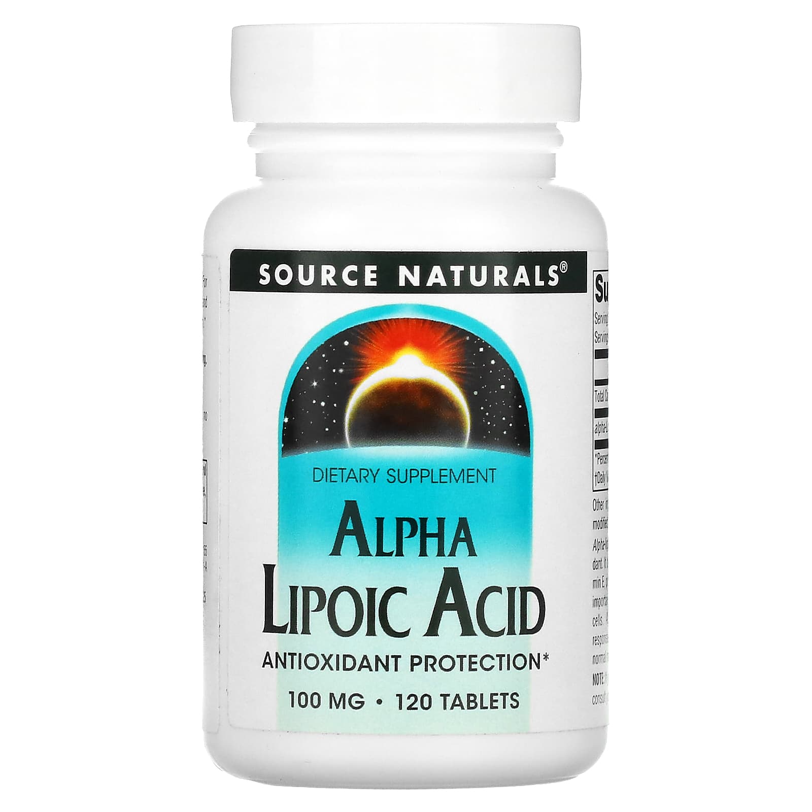 

Alpha Lipoic Acid, 100Mg, 120 Tablets