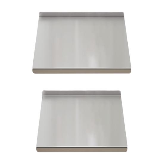 Slip-resistant Chopping Board Stainless Steel Cutting Board with Non-Slip Bottom Cutting Meat Bread Vegetables Fruits Cakes Easy To Clean Kitchen Tool