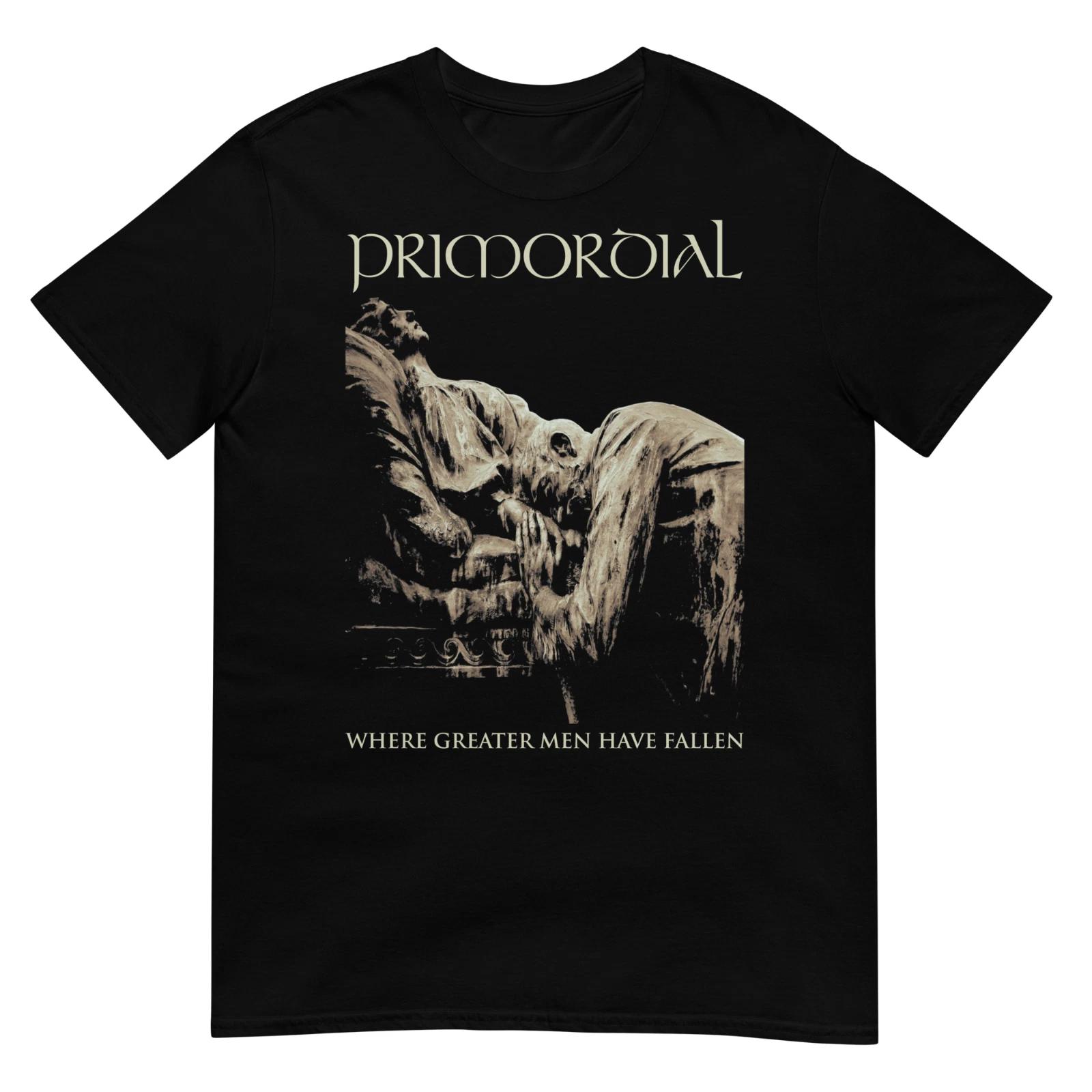 PRIMORDIAL Где пали более великие люди (Односторонняя) ФУТБОЛКА XL