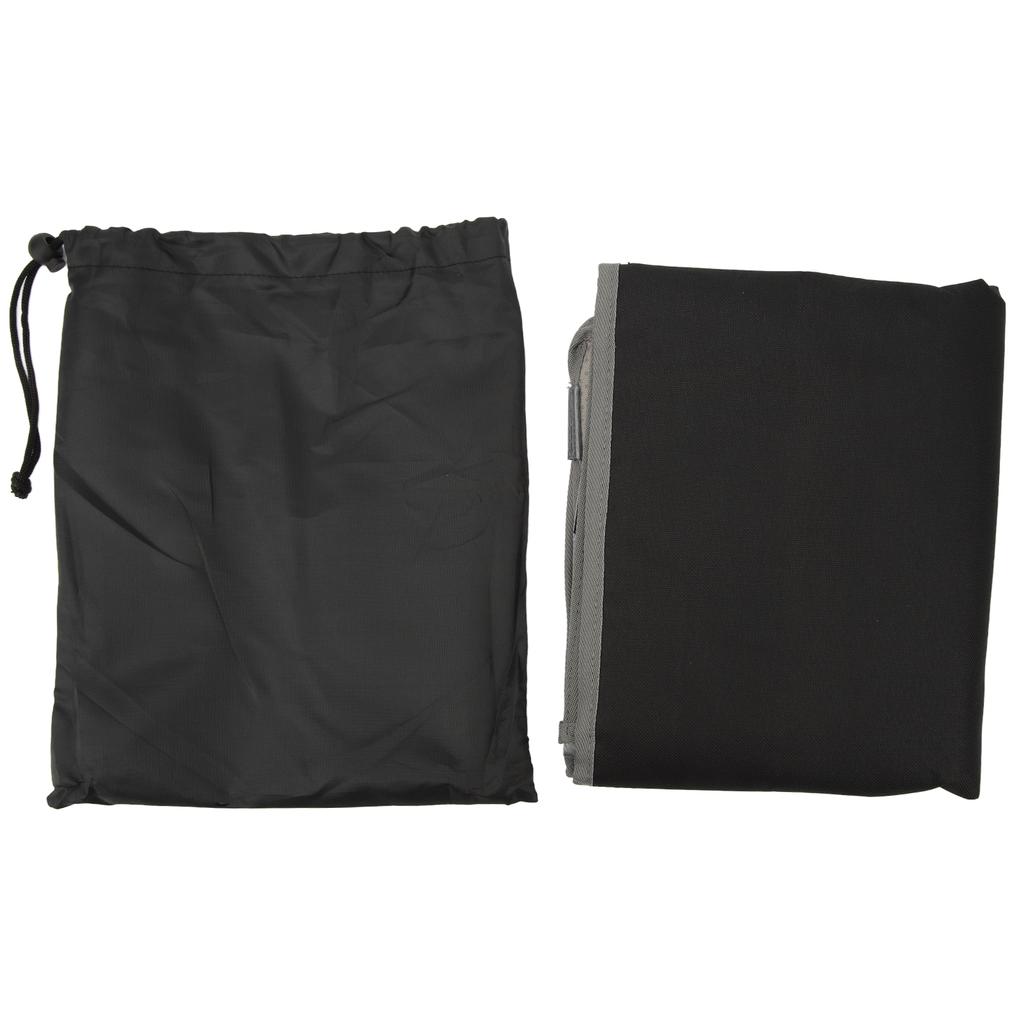 Toddler Airplane Seat Extender Foldable Portable Kids Airplane Bed for Airplane Travel Accessories Black