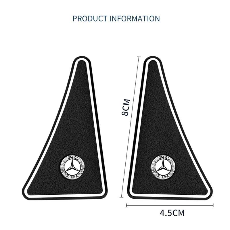 2Pcs Car Door Protector Anti-collision Strip Sticker Corner Cover Accessories For Mercedes Benz W166 W212 W213 W246 W176 W205 GX6