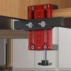 Cabinet Door Mounting Jig, with Support Arm&Clamp, Aluminum Alloy Body Tool for Installing Cabinets with Face Frame or Frameless