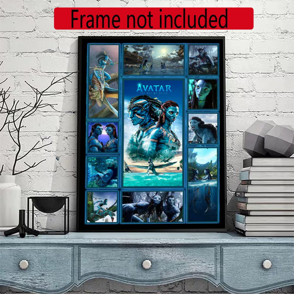 Avatar Diamond Painting Round Diamond Mosaic Rhinestones Diamond Embroidery Craft Kit Wall Decor Without Frame