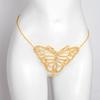 Bling Slips Kristall-Tanga Körperkette Unterwäsche Schmuck für Frauen Strass Rund Taille Höschen Rave Bikini Kette Nachtclub