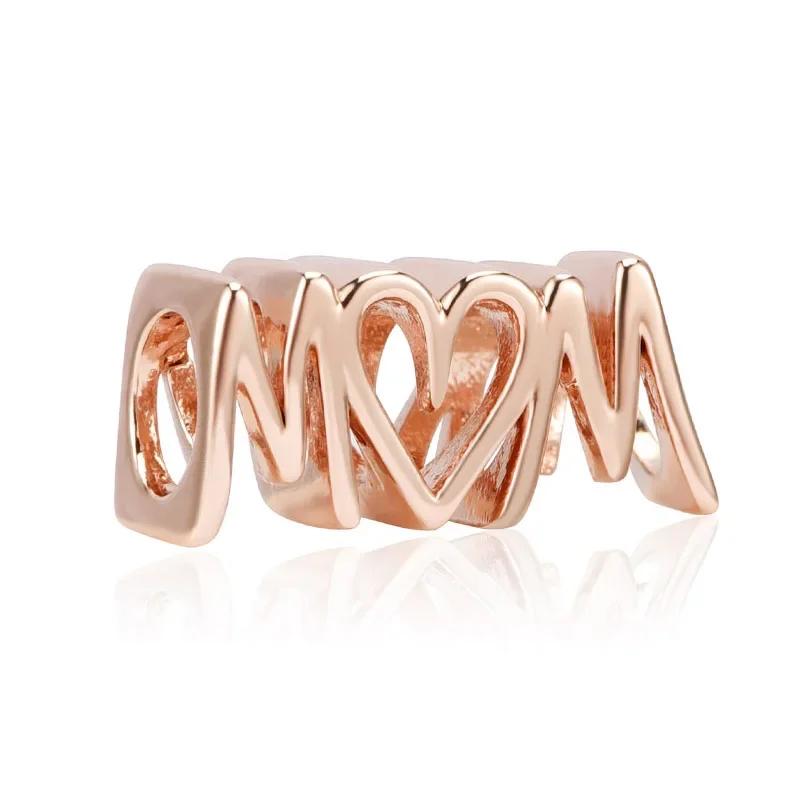 Perles New Love Dad Nan Mom Sister Best Friends pour bracelets à breloques et bracelets DIY pour femmes Fabrication de bijoux Dropshipping