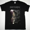 Deep Purple Whoosh Black T-Shirt Rock Band Tee