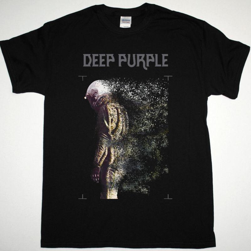 Deep Purple Whoosh Black T-Shirt Rock Band Tee S разноцветный