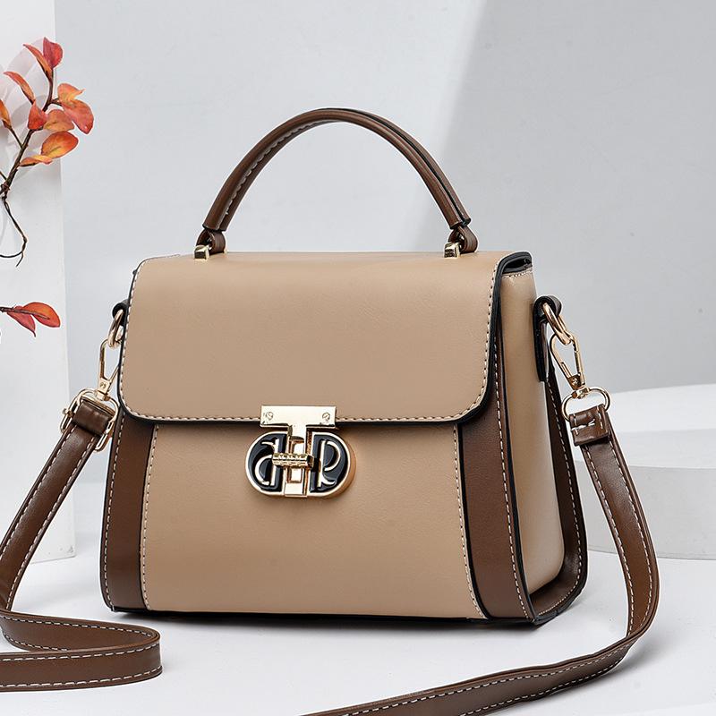 Bag women's bag 2025 new pu small square bag high-end sense versatile shoulder messenger bag women's bag tide