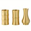 Kupfer Räucherflasche Räuchergefäß Handwerk Bambusvase Räucherflasche Messing Aufbewahrungsflasche Zeremonie Tee Ornamente