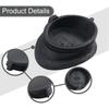 Easily Installation Screw Cover Cap Door Handle 51419167013 51419167014 ABS Auto Parts Black For BMW For Z4 E89