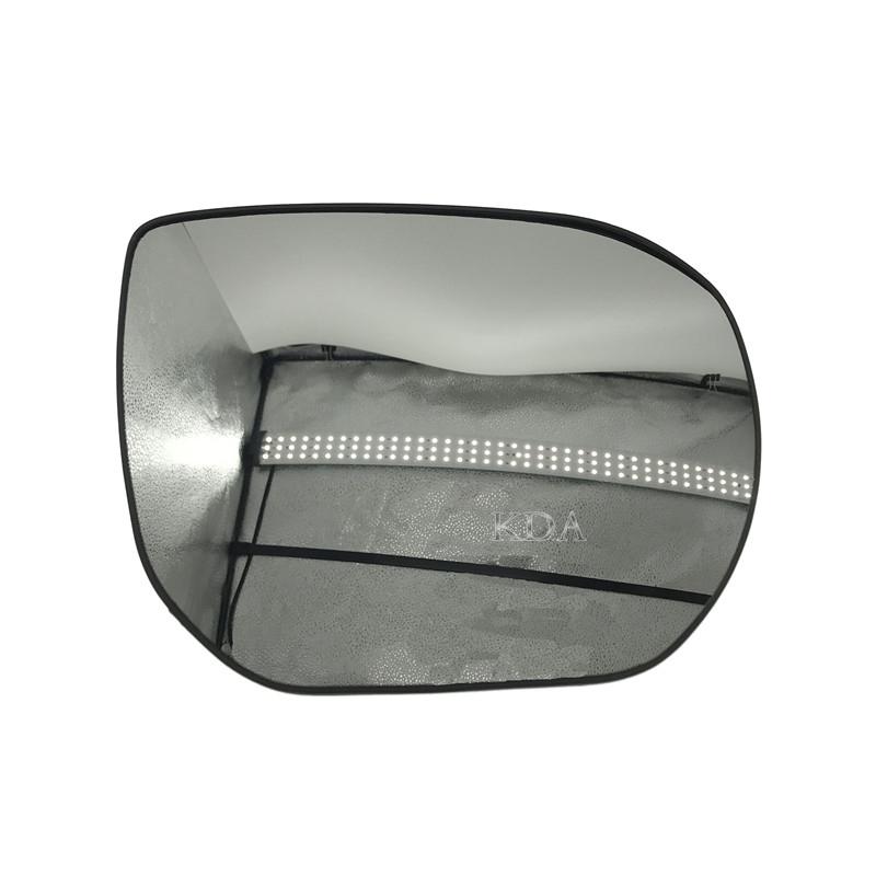 Auto Left Right Rear Heated Mirror Glass Frame Turn Signal Light Side Mirror Cover for Hyundai SantaFe IX45 2013 2014 2015 2016