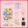 Magnetic Reward Jars for Kids - Smiley Tokens Reward Jar for Classroom 8" Star Jar Reward System Behavior Chart for Kids at Home Potty Training