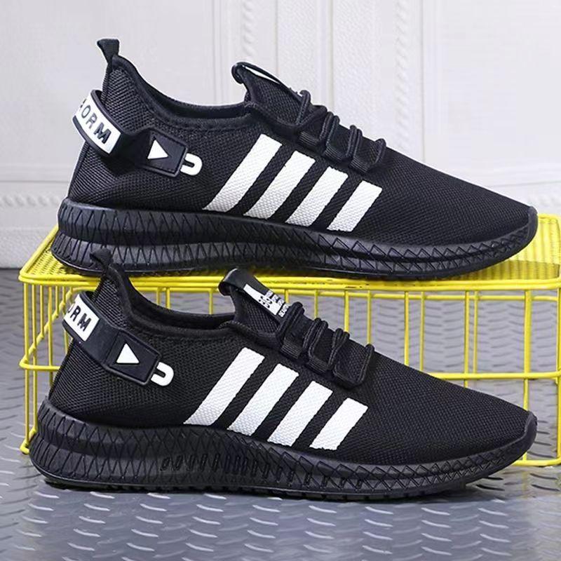 Autumn new casual comfortable breathable mesh shoes student running shoes non-slip sports