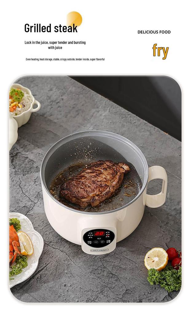 Smart Multi-Functional Titanium Electric Rice Cooker with Antibacterial Properties