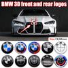 DSJW3 ABS Original Replacement Car Front Grille Badge Replacement Trunk Car Logo Badge For BMW X3 X4 F39 F48 G01 E84 Car Modification
