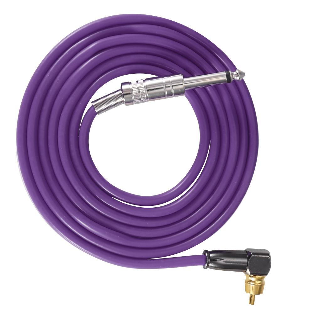

Silicone Hook Line for 90 Degree RCA Interface Tattoo Machine Power Conversion kit (Purple) фиолетовый