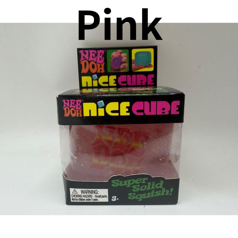 NEEDOH Maltose Glow in the Dark IJsblokje Squishy Fidget Speelgoed Squishy Kubus Anti-Angst Knijpspeeltje Voor Focus ADHD Populatie