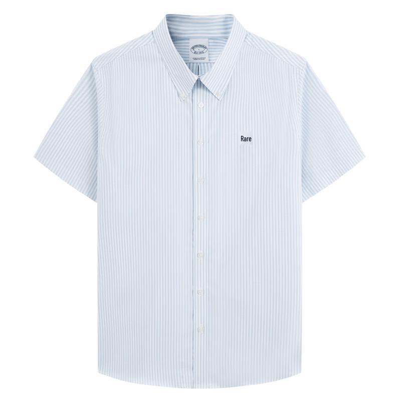 Brooks Brothers Men s Striped Button-Down Short Sleeve Casual Shirt S