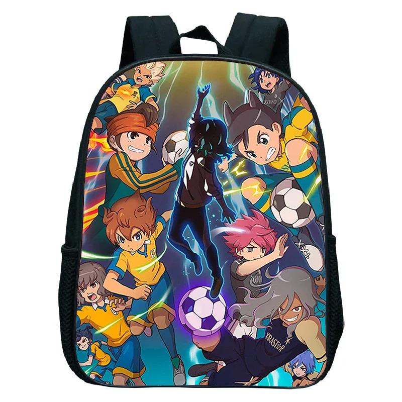 Inazuma Eleven Go School Bags Toddler Boy Lightweight Kindergarten Backpack Kids Girls Orthopedic School Bags Anime Mochila Gift